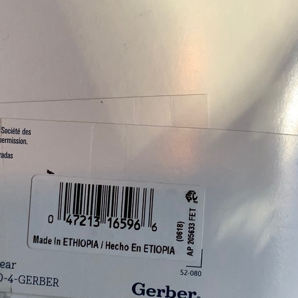 Gerber organic onesies set of 5 - Picture 2 of 2